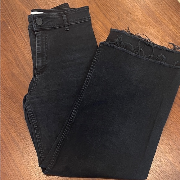 Zara Denim - Zara Woman black marine high rise denim size 6